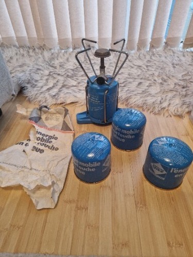 Vintage camping gaz bleuet - vintage,