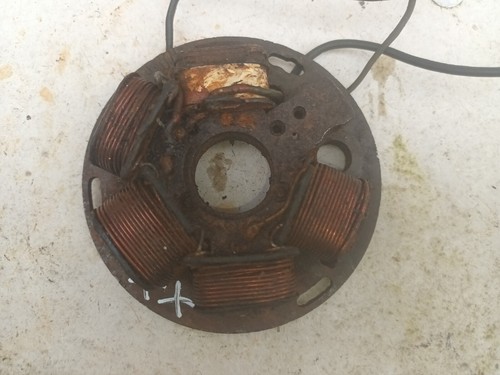 Vintage vespa stator plate - vespa,