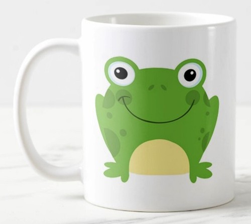 Frog mug ceramic - ceramic, coffee
