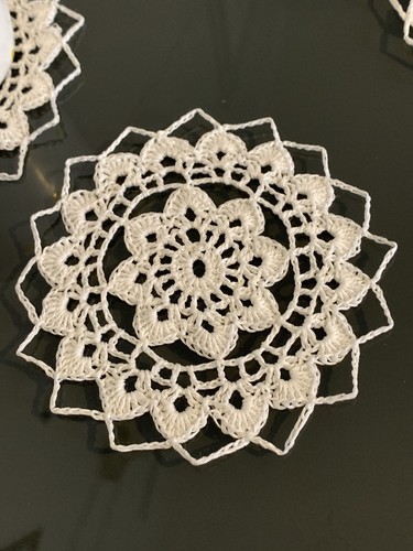 Vintage hand crochet lace - vintage,