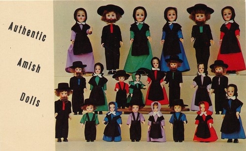 Authentic amish dolls - authentic, at