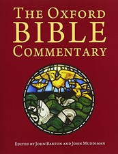 The Oxford Bible Commentary Paperback Book The Cheap Fast Free Post