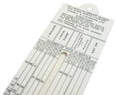 Vintage Gaskill & Chambers  DALEX GAUGER - Wines Spirits Liqueurs 1930s/40s?