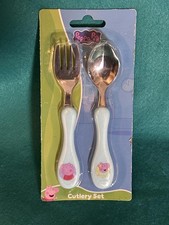 Peppa Pig Cutlery set- New and
