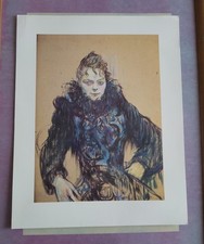 Henri de Toulouse-Lautrec Woman With A Black Boa RMN Photo 1991