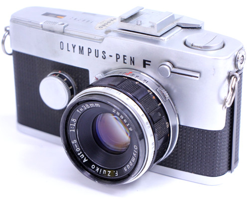 Olympus pen half - f,