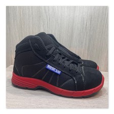 Sparco Safety Shoes Challenge-H Steel Toe Anti Slip Work Black Mens Womens UK 5