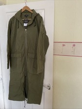 Brand New Topshop Coat with Hood Size 10 Khaki Green