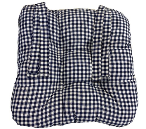 Set gingham navy - set, blue