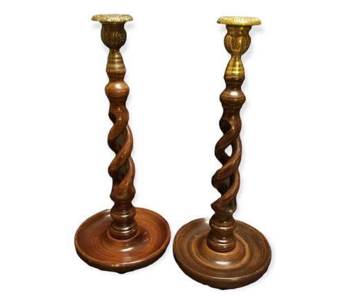 Vintage pair wooden - pair,