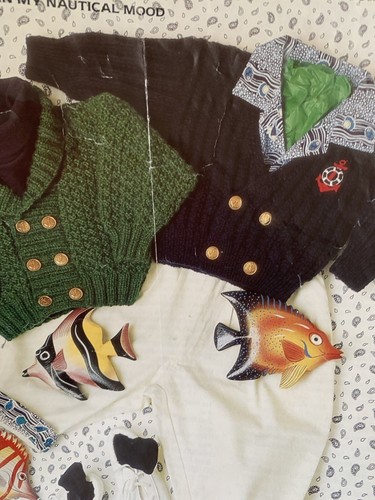 Vtg knitting pattern jarol - vtg,