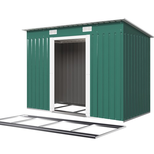 Metal garden shed 8 x - 6, 4,