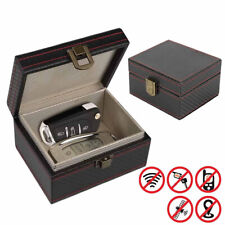 Anti-Theft Safety Blocking Pouch Car Key Signal Blocker Box Keyless Box