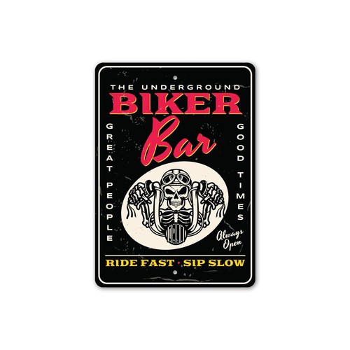 The underground biker - underground, bar