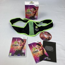 Nintendo Wii - Zumba Fitness Join The Party Large Box Version Game With Belt