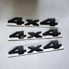 Matte black 4x4 - matte, metal