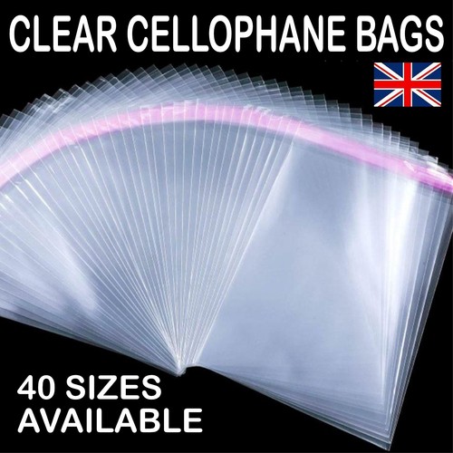 Cellophane bags self seal - seal, a4