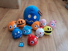 Pac Man Plush Ghosts Clips Bundle Bandai Namco 