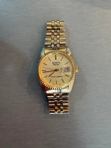 Gold vintage geneva electra - vintage,
