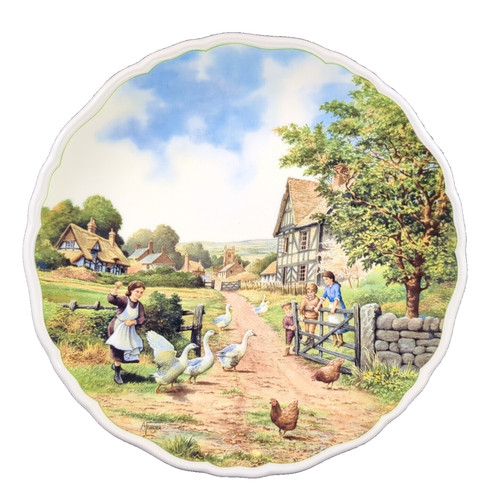 Royal doulton village - village, life