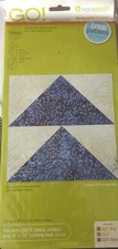 Accuquilt GO! Flying Geese Fabric Cutting Die 3.5" x 6.5" 55456 NEW