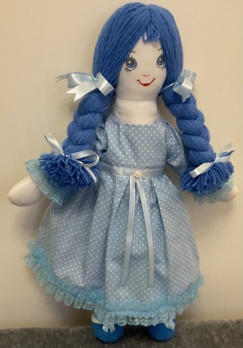 Inch rag doll - inch, made