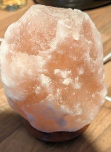Himalayan salt lamp crystal - himalayan,