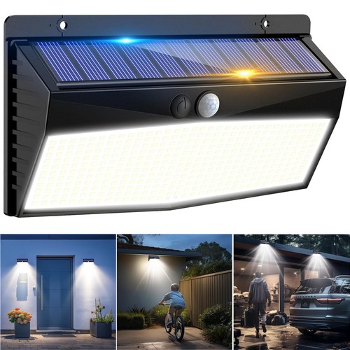 368led solar power pir motion - solar,