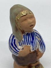 Pottery Figurine Swedish Girl