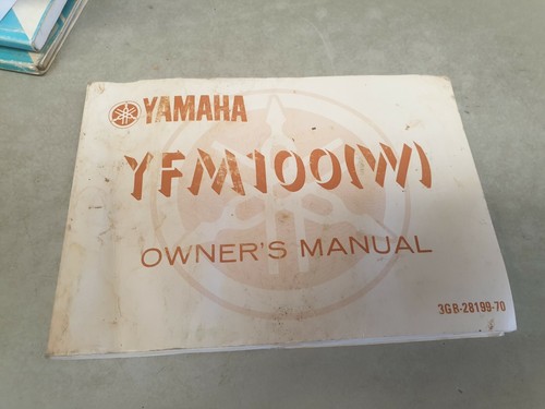 1988 yamaha yfm100w quad - 1988, bike