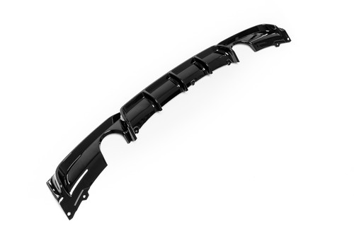 Rear bumper diffuser - rear, glossy