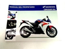 owners manual HONDA CBR 250 RR