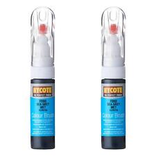Hycote Colour Touch Up Brush Paint XCFD718 Ford Sea Grey (Metallic) 12.5ml x2