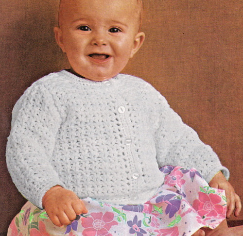 0529 crochet baby round neck - 0529, baby's