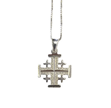 Jerusalem silver cross and - jerusalem,