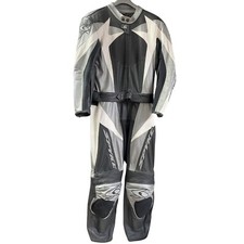 Spyke Grey Two Piece  leather