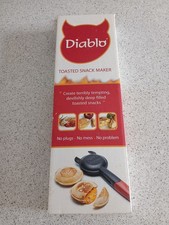 DIABLO - Sandwich Toaster Toasted Snack Maker - Boxed New Unused 