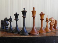 Vintage soviet weighted chess - vintage,