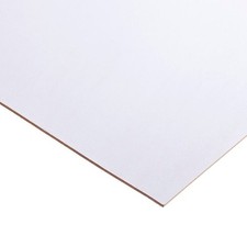 White Faced Hardboard 3.2mm
