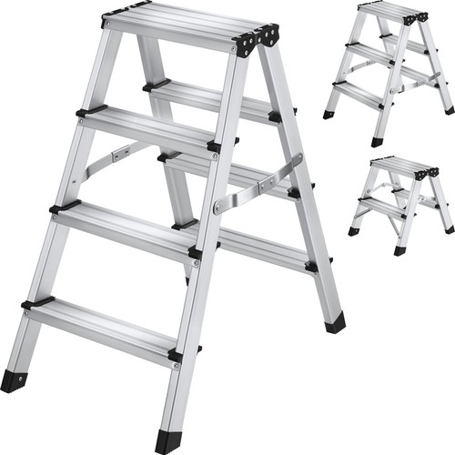 Double sided aluminum step - double-sided,