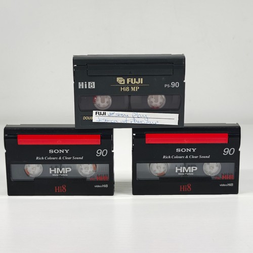 Sony fuji hi8 video tape - 3x,