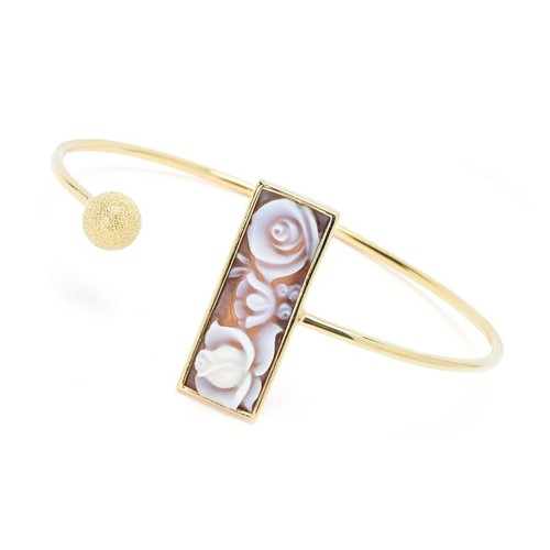Cameo italiano 18k gold plated - 18k,