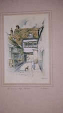 The Falcon, High Wycombe. Vintage Print by F Robson