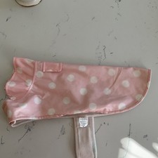 Light Pink spotted Dog Coat