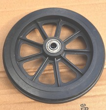 6Inch Wheelchair Universal Front Wheel Replacement Flexible Solid Tire Wheel