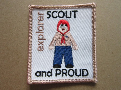 Explorer scout and - proud, cloth