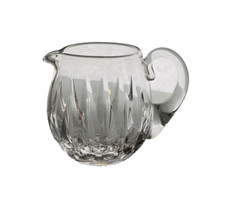 Stuart English Crystal CLARIDGE 4oz Creamer EXCELLENT+ Vertical Cut