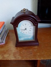 1980s  Seth Thomas mantle clock plastic frame 12" x 17" x 19" high
