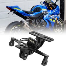 Adjustable Angle Motorcycle License Number Plate Frame Holder Bracket For Suzuki