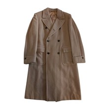 Timothy Everest Men's Bespoke Polo Coat Casentino Camel Hair Approx Size 40R